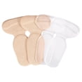 thumbnail image 3 of Heel Protector 2 Pairs Silicone Shoe Back Heel Inserts Insoles Gel Pad Cushion Grip Liner, 3 of 12