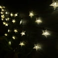thumbnail image 4 of LINLIN Solar Star String Lights Outdoor, Waterproof LED Twinkle Starry Fairy Lights 8 Modes Solar Star Lights for Ambiance Garden Lawn Patio Backyard Wedding Party Christmas Decoration, 4 of 8