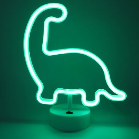 

CNMFLED Neon Lamp With Base Desktop Neon Sign Night Light Home Party Decoration Green Light