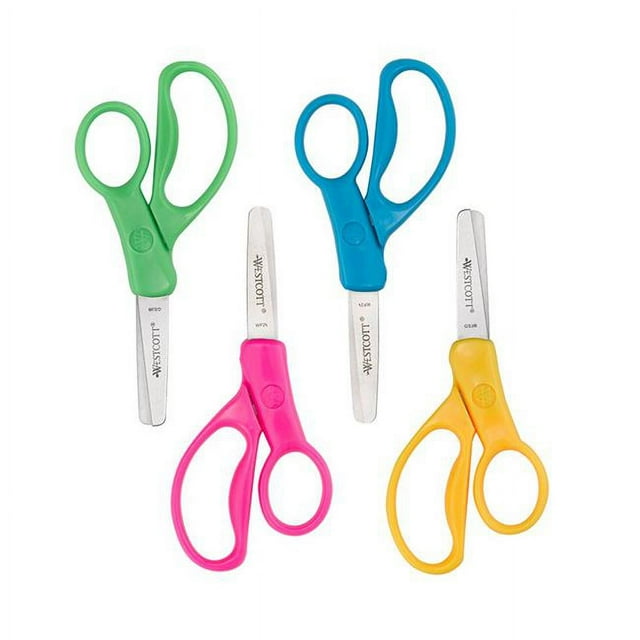 Acme United ACM13130BN 5 in. Junior Scissors Blunt, 12 Each