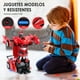 thumbnail image 2 of Carro de Control Remoto,Juguetes para Niño,Robot de Deformación RC 2.4 GHz Giratorio de 360° con Luz LED,Rojo, 2 of 6