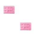 thumbnail image 3 of Greeniant Cama tipo jaula para perros, fácil de limpiar e higiénica, salud del perro, estera para cama para perros, cojín para perros, cama Rosa brillante XS 2Conjunto, 3 of 6