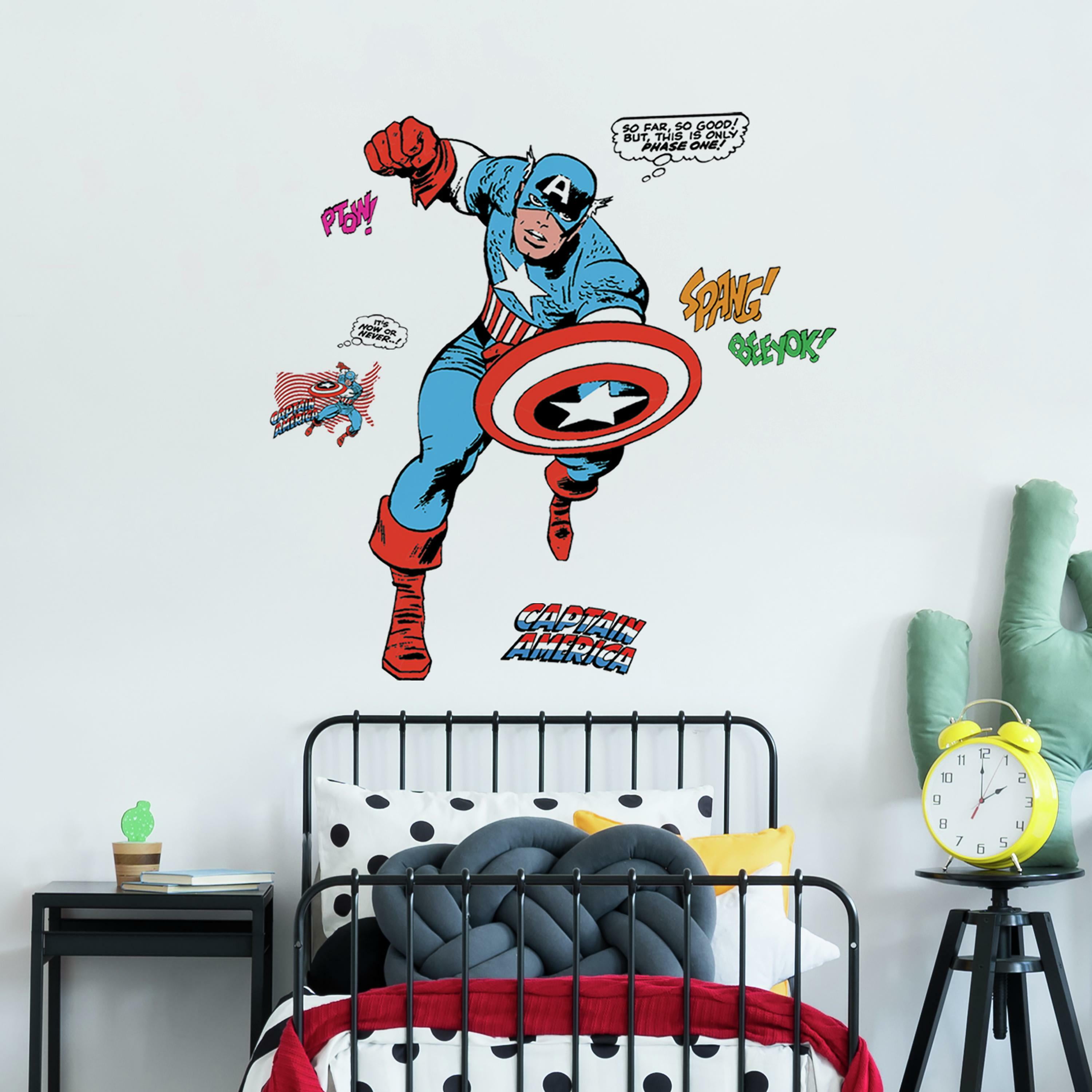 RoomMates Classic Hulk Comic Peel And Stick Giant Wall Decals 