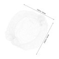 thumbnail image 4 of Shisuyan Hair Net White Polyester 10Pcs 4In, 4 of 8