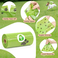 thumbnail image 6 of Dog Poop Bags 36 Rolls 540 Counts, Extra Thick Leak-Proof Waste Bags with Lavender Scented for Dog and Cat, Green, 6 of 8