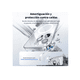 thumbnail image 2 of 7kit Funda Para iPhone + Mica+ Audifono+ Cargador 20w Modelo Blanco Iphone 15ProMax, 2 of 4