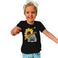 thumbnail image 2 of Otqutp Kids Princess Blouse Little Children and Big KidsCartoon Dwarf Driving A Car Cartoon Print Boys and Girls Tops Short Sleeved T Shirts, 2 of 6