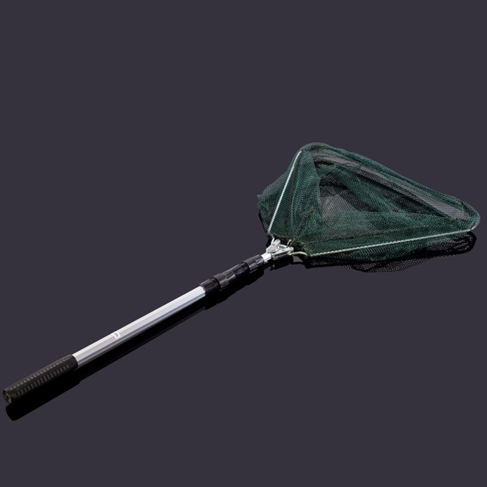 Portable Aluminum Alloy Triangle Folding Fishing Nets Fly Fishing Hand