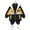 Yellow (Boys), variant on Qudderr Baby Kids Boys Girls Thickened Winter Jacket Tops Toddler Fleece Warm Jacket Coats Padded Snowsuit Outerwear for Boys Girls 1-8 Years Old