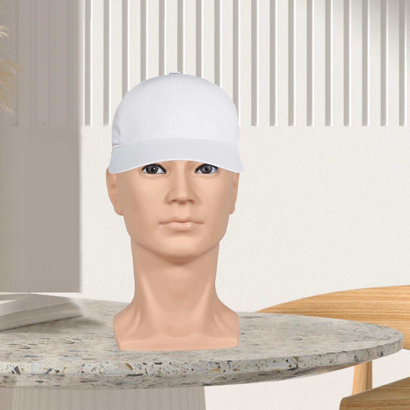 Gazechimp Mannequin Head Display Stand Durable Multifunctional for Home Barbershop Male