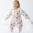 thumbnail image 4 of Lindo saco de dormir para niños Saco de dormir a prueba de patadas para bebés, 4 of 5