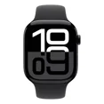 thumbnail image 2 of Apple Watch Series 10 GPS + Cellular • Caja de aluminio negro azabache de 46 mm • Correa deportiva negra - S/M - Distribuidor Autorizado, 2 of 8