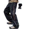thumbnail image 2 of MKHSQHDG Male Pants Men's Cargo Sweatpants Casual Joggers Loose Fit Open Bottom Athletic Pants for Men with Pockets Xxl, 2 of 6