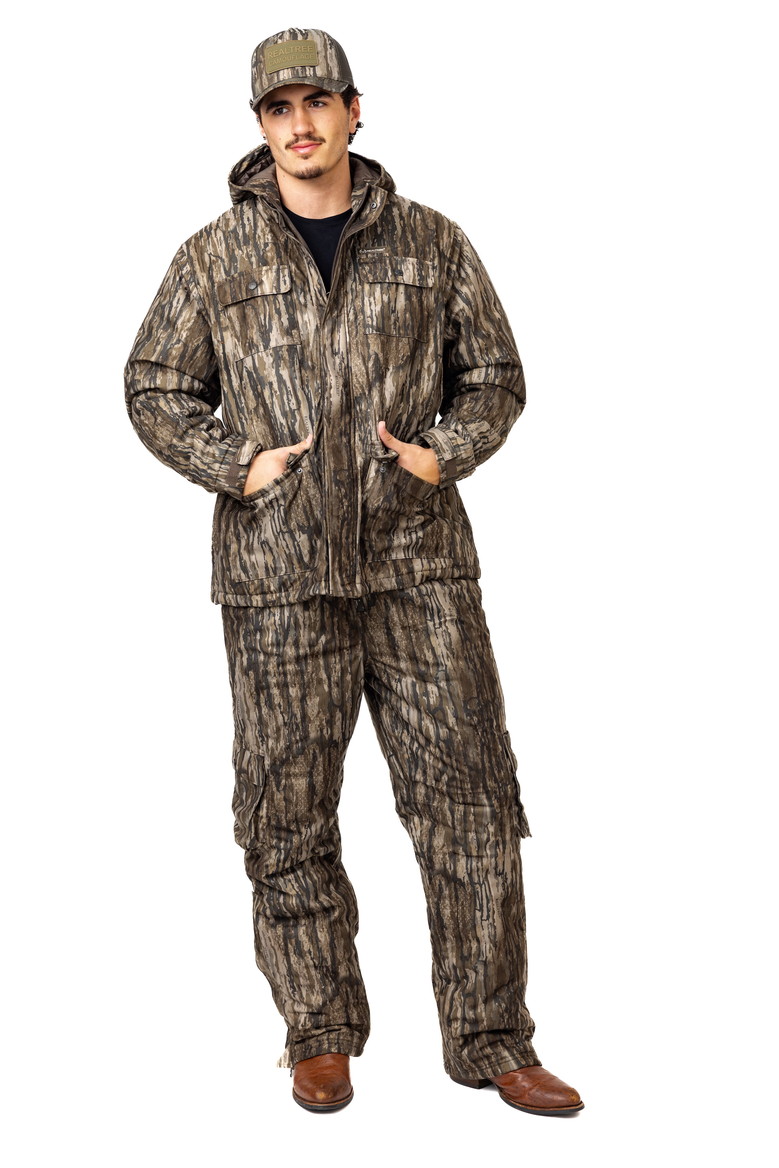 Realtree Men's Max-7 Camo Hunting Jacket - Water Resistant