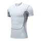 thumbnail image 4 of pstuiky camisetas de hombre, Camiseta/Camisa informal de manga corta con cuello redondo y bloques de color para hombre ropa de hombre l, 4 of 6