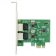 thumbnail image 4 of 3X 2 Puertos RJ45 PCIe X1 Dual Gigabit Realtek 8111F+ ASM1082E Filtro de Chip PCI-e Tarjeta de Red LAN para Computadora 1000M, 4 of 5