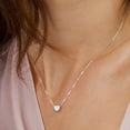 thumbnail image 3 of Turandoss 4 5 6 7 8 9 10 11 12 13 14 15 16 17 18 Year Old Birthday Gifts for Tween Teen Teenage Girl Gift Idea Dainty Wihte Gold Plated Tiny Heart Pendant Choker Necklace Women Cute Jewelry, 3 of 8