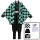 thumbnail image 1 of Demon Slayer Kimetsu No Yaiba Tanjirou Kamado Cosplay Costume Kimono Halloween Anime Uniform Set For Adult Kids SZZK, 1 of 5