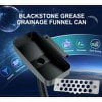 Upgrade Rear Blackstone Grease Catcher,Blackstone Grease Trap with Separate Magnetic Grease Gate for Blackstone,Innovative Blackstone Griddle Accessories,Compatible with Blackstone 36"