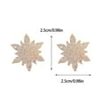 thumbnail image 2 of Fiaya Women Simple Fashion Studs, Snowflake Diamond Earrings for Women, Jewelry Gifts for Daughter Sister (A), 2 of 6