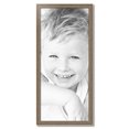 thumbnail image 2 of ArtToFrames 17" x 39" Aged White Gold Picture Frame, 17x39 inch Silver Wood Poster Frame (WOM-2036),  Pack, 2 of 7
