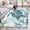 Teal Green, variant on Entryway Rug 2x3 Ft,Teal Turtle Coastal Non Slip Small Area Rugs for Front Door,Summer Beach Starfish Nautical Sea Washable Low Pile Accent Carpet Doormat for Indoor Entrance Kitchen Bathroom Doorway
