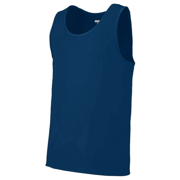Augusta Sportswear Mens Double Needle Training Tank, Navy, 3XL, Style, 703