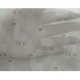 thumbnail image 4 of oneOone Georgette Viscose Off White Fabric Sheep Sewing Craft Projects Fabric Prints By Yard 42 Inch Wide, 4 of 4