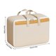 thumbnail image 2 of Bolsas de almacenamiento grandes para ropa y mantas | Organizador resistente con asas reforzadas y ventana transparente | Tela no tejida gruesa para el hogar, el armario o para mudanzas, 2 of 5