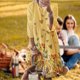 thumbnail image 5 of Vestido Estampado Vestido Elegante Moda Maxi Vestido Vestidos Simple Suave para Boda (Amarillo XL) Ygjytge para Mujer Amarillo T L, 5 of 6
