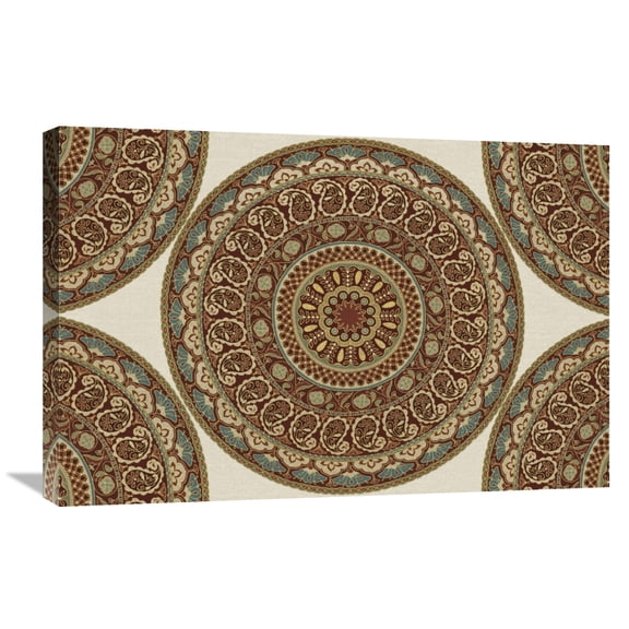 Global Gallery Daphne Brissonnet 'Mandala Road I' Canvas Wall Art