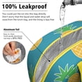 thumbnail image 5 of Lunch Bag Lunch Box for Women Reusable Insulated Lunch Bags,Water-Resistant Pineapple Cooler Lunch Tote Bag, Large Capacity for Work Travel Picnic, 5 of 6