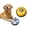 white, variant on Janrevotw Pet Communication Button Dog Cat Trainer Call Hand Press Service Bells