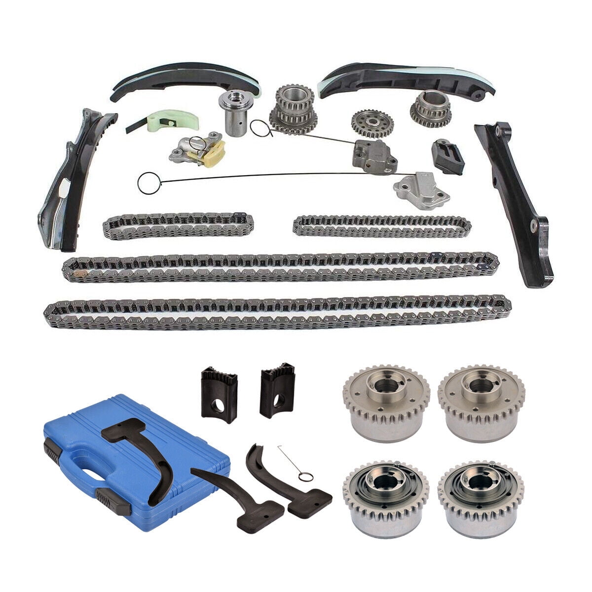 Koomaha 5184357AE Timing Chain Cam VVT Gear Tool Kit for Jeep Chrysler 200 Dodge Ram V6 Pentastar