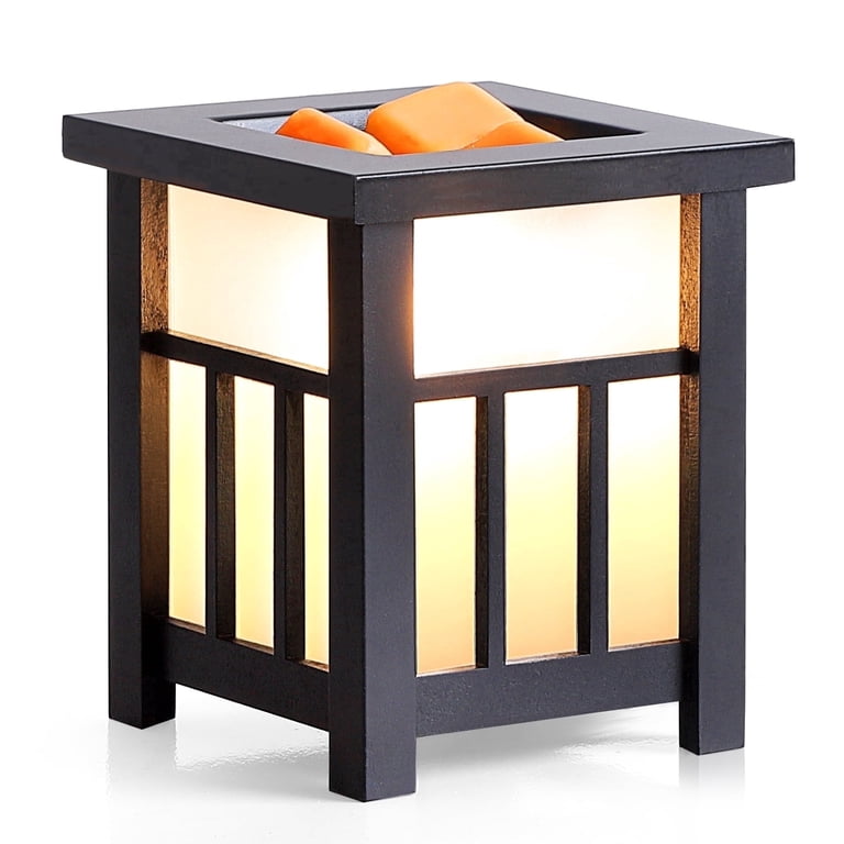 Untimaty Wood Wax Warmer with Eastern Design photo 1