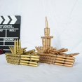 thumbnail image 3 of Shell Crafts Warship Model Home Sitting Room Adornment Furnishing Articles Study Gift Gift Veterans, 3 of 5