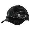 thumbnail image 2 of Flm Women Men Glitter Sequins Baseball Caps Snapback Hats Party Outdoor Adjustable, 2 of 8