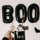 thumbnail image 3 of Globos de letras de BOO negro para Halloween, suministros de decoración para fiesta de brujas para niños, interior y exterior, 3 of 4