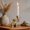 Gold, variant on NIUBWJL Resin Candlestick Monkey Shaped Long Candle Tabletop Holiday Decoration
