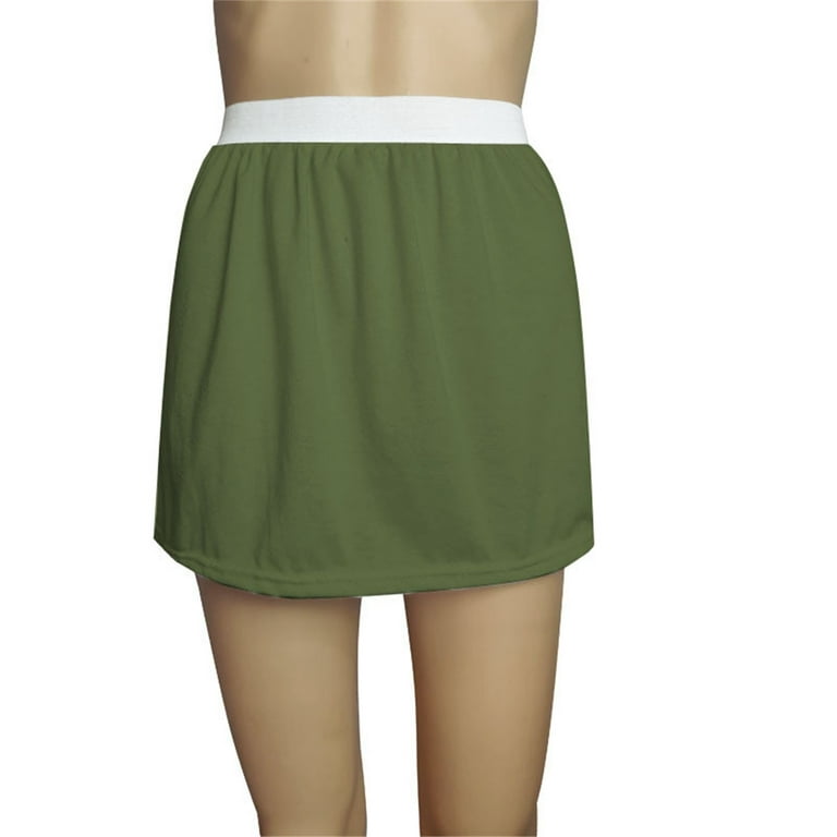 GWAABD Elastic Skirt for Women Sweatshirt Skirt Short The with Female Skirt  Base In Hem All- Skirt 