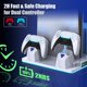 thumbnail image 4 of Dock de Enfriamiento para PS5 Pro / Slim, Cargador RGB, 14 Discos, Soporte para Auriculares, 4 of 7
