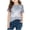 Multicolor3, variant on Fnooota Girls T Shirts, Crew Neck Summer Gradient Print Fashion Short Sleeve Tops Multicolor Size 10-12