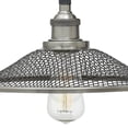 thumbnail image 4 of 4360DZ Hinkley Lighting Rigby - 1 Light Wall Sconce in Industrial Style - 10 Inches Wide by 8.5 Inches High-Aged Zinc Finish, 4 of 6