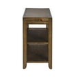 thumbnail image 5 of Pemberly Row Medium Transitional Wood Chair Side Table in Brown, 5 of 6
