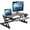 Gray, variant on Pemberly Row 32" Height Adjustable Standing Desk Converter in Black