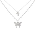thumbnail image 1 of Collar de Mariposa Sunnimix Cadena de Clavícula Brillante, 1 of 8