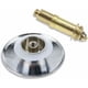 thumbnail image 4 of Tapón De Drenaje De Lavabo Emergente Tapón De Fregadero De Perno De Resorte De Latón Universal Desagüe De Lavabo Emergente para Fregadero De Baño De Cocina - Revestimiento De Latón Cromado, 4 of 5
