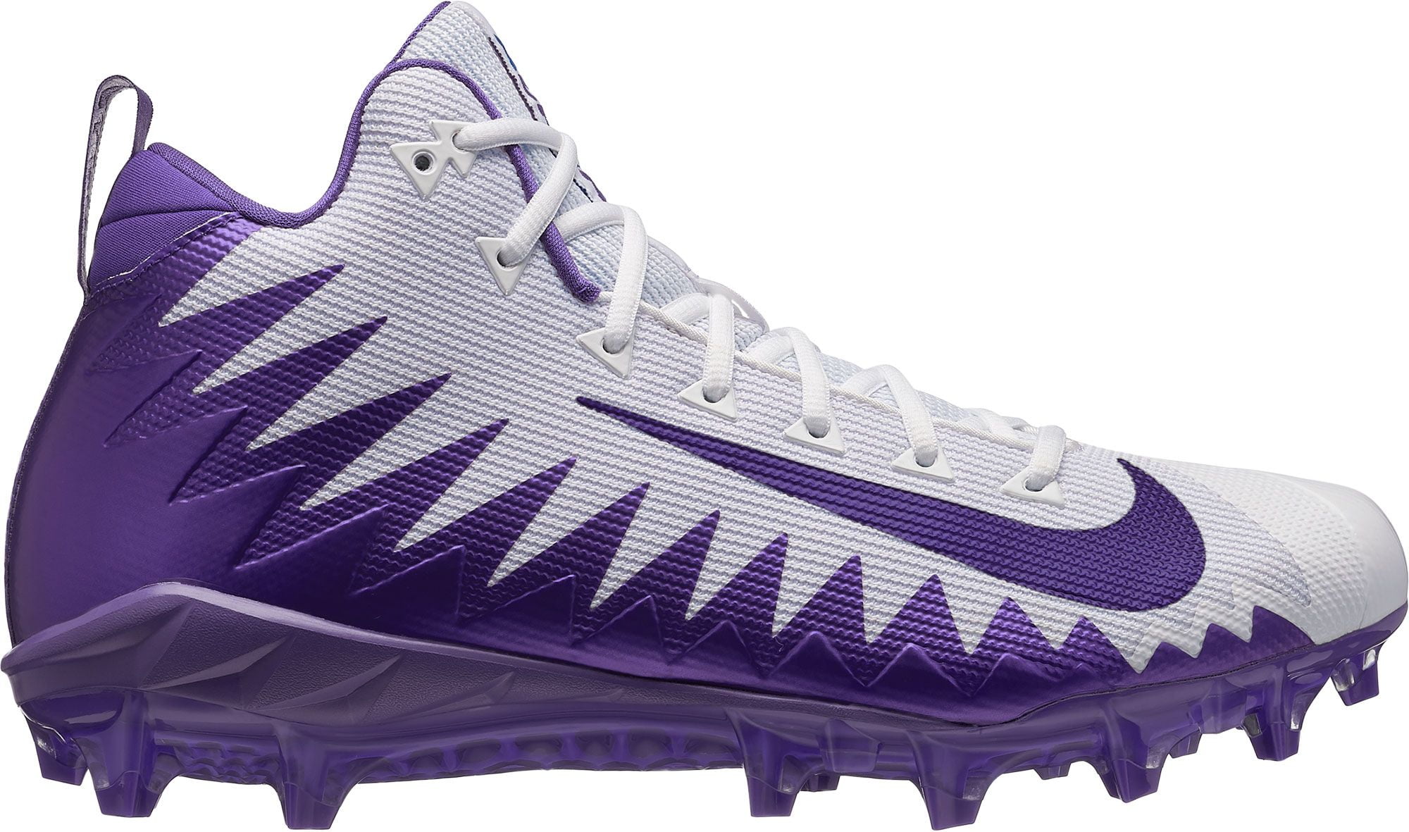 boys purple football cleats