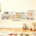 thumbnail image 3 of Qaba Tableau Mural d'Activités, Jouet Sensoriel Mural pour Enfants de 3 Ans et Plus, 5 Activités, 3 of 10