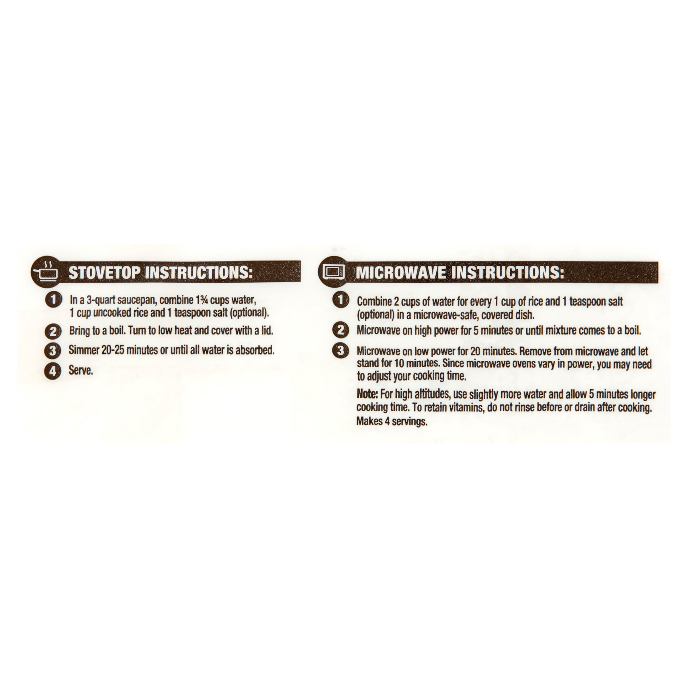 (4 pack) Great Value Enriched Parboiled Long Grain Rice, 80 oz